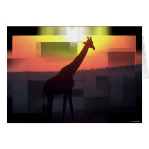 Giraffe Kaart