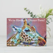 GIRAFFE KAART (Staand voorkant)