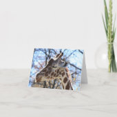 Giraffe Kaart (Voorkant)