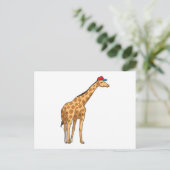 Giraffe Kap Briefkaart (Staand voorkant)