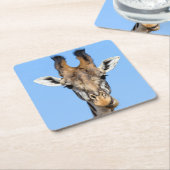 Giraffe Kartonnen Onderzetters (Schuin)