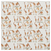 "GIRAFFE" KATOEN FABRIC STOF (Swatch)