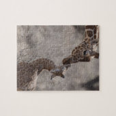 Giraffe, Kenia, Afrika Legpuzzel (Horizontaal)
