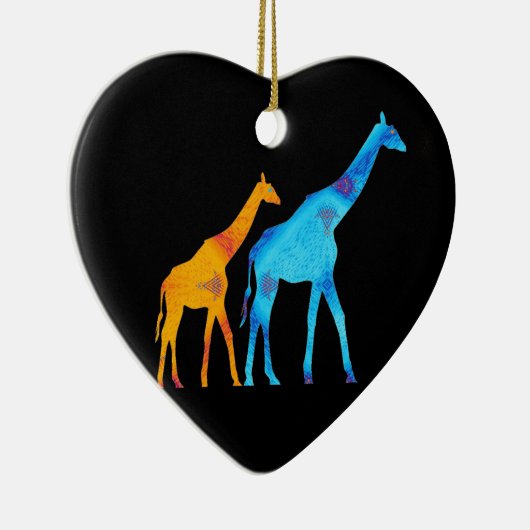 Giraffe Keramisch Ornament (Rechts)