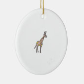 Giraffe Keramisch Ornament (Rechts)