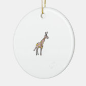 Giraffe Keramisch Ornament (Links)