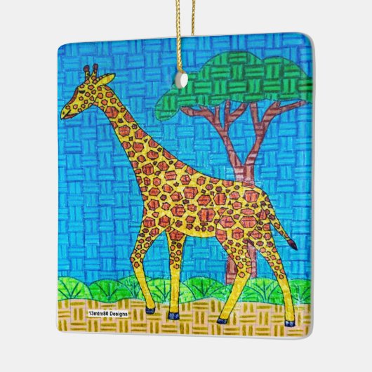 Giraffe - Keramisch Ornament (Links)