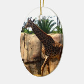Giraffe Keramisch Ornament (Links)