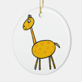 Giraffe Keramisch Ornament (Links)