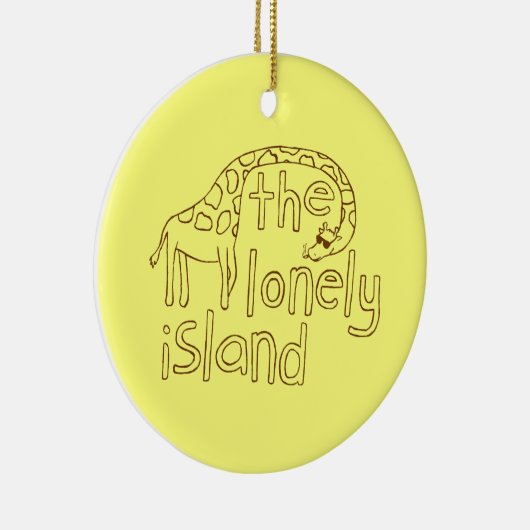 Giraffe Keramisch Ornament (Rechts)