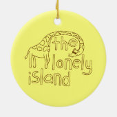 Giraffe Keramisch Ornament (Achterkant)