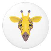 Giraffe Keramische Knop (Voorkant)
