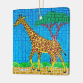 Giraffe - Keramische Versiering Keramisch Ornament (Links)