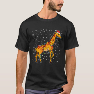 Giraffe KerstKerstmis T-shirt