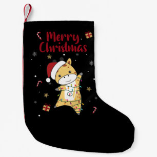 Giraffe Kerstmis Giraffes Winterdieren Klein Ch Kleine Kerstsok