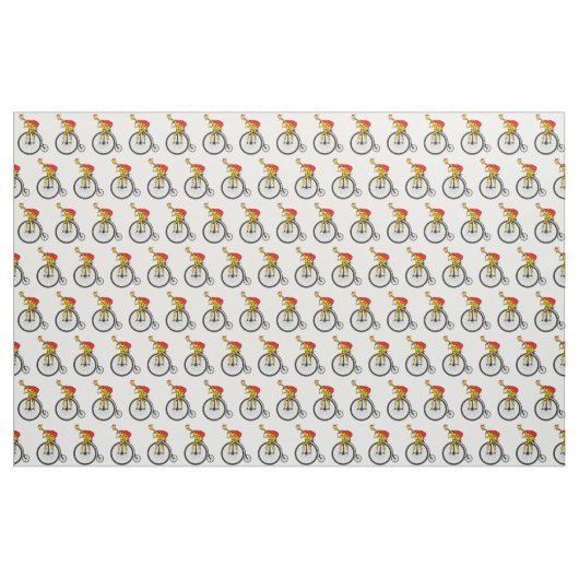 Giraffe kerstmis stof (Yard (91,4 cm))