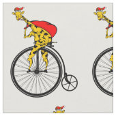 Giraffe kerstmis stof (Close Up)