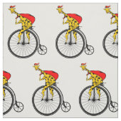 Giraffe kerstmis stof (Swatch)