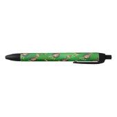 Giraffe Kerstmis Zwarte Inktpen Inkt Pen (Bodem)