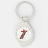 giraffe key chain sleutelhanger (Voorkant)