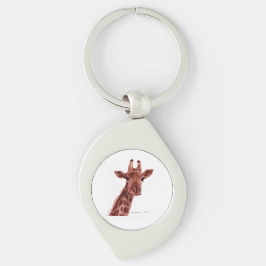 giraffe key chain sleutelhanger (Voorkant)