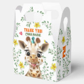 Giraffe Kids Verjaardag Bedankdoosjes (Geopend)