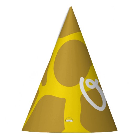 Giraffe Kind Safari Verjaardagsfeest Feesthoedjes (Links)