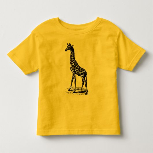 Giraffe Kinder Shirts (Voorkant)