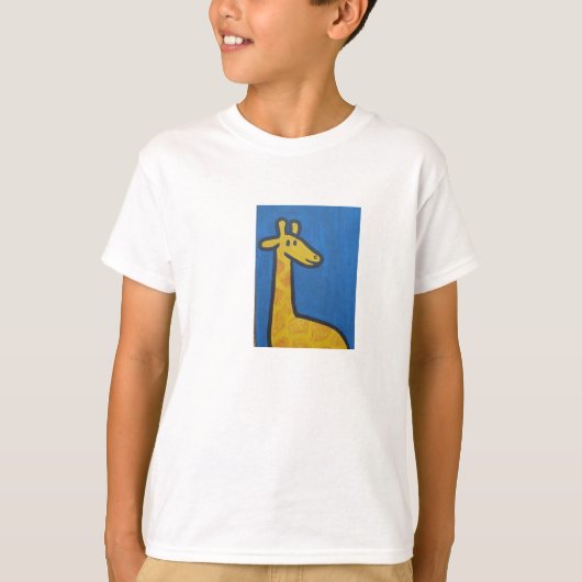 Giraffe Kinder T-shirt (Voorkant)