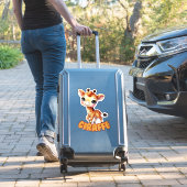 GIRAFFE - KINDERDAGVERBLIJF STICKER (Koffer Insitu)