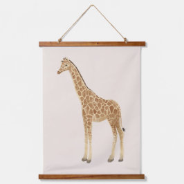 Giraffe-kinderkamer Kunst Tapijt Hangend Wandkleed