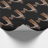 Giraffe Kisses-pakpapier Cadeaupapier (Hoek)