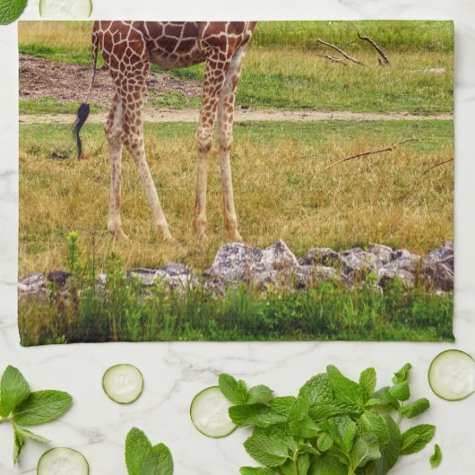 Giraffe Kitchen Towel Theedoek (Gevouwen)