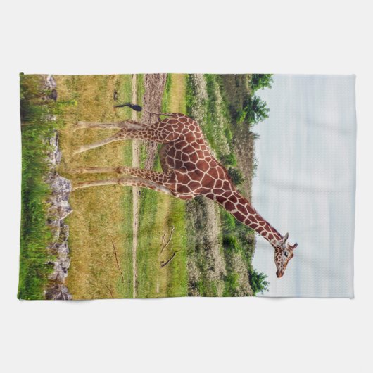 Giraffe Kitchen Towel Theedoek (Horizontaal)