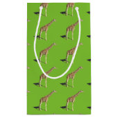 Giraffe Klein Cadeauzakje (Achterkant)