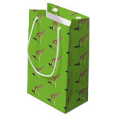 Giraffe Klein Cadeauzakje (Achterkant Gekanteld)