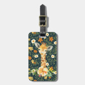 Giraffe Knuffel Bagagelabel (Voorkant verticaal)