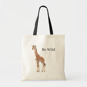 Giraffe Koala Safari Dieren Tote Bag