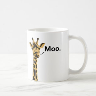 Giraffe Koe Funny Mug Koffiemok