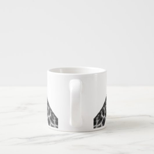 Giraffe koffie espresso kop (Achterkant)