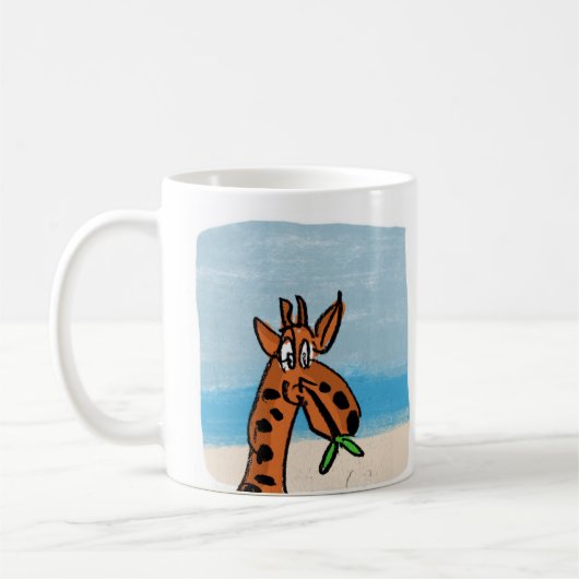Giraffe Koffiemok (Links)