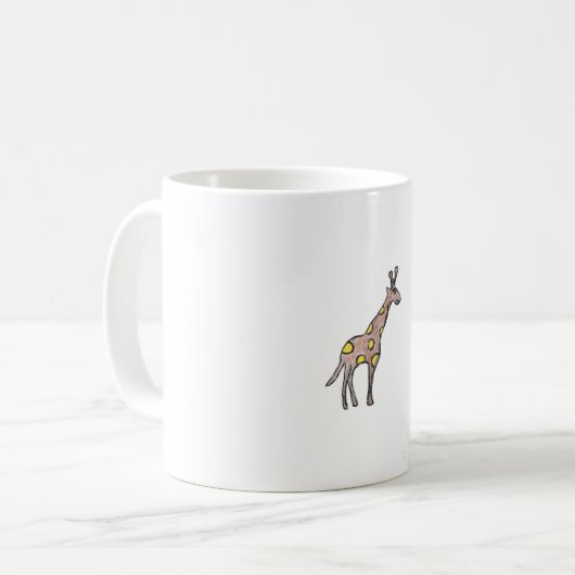 Giraffe Koffiemok (Voorkant links)