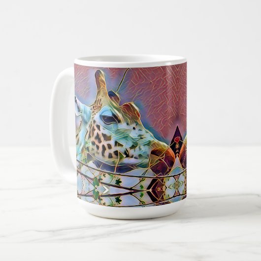 GIRAFFE KOFFIEMOK (Voorkant links)