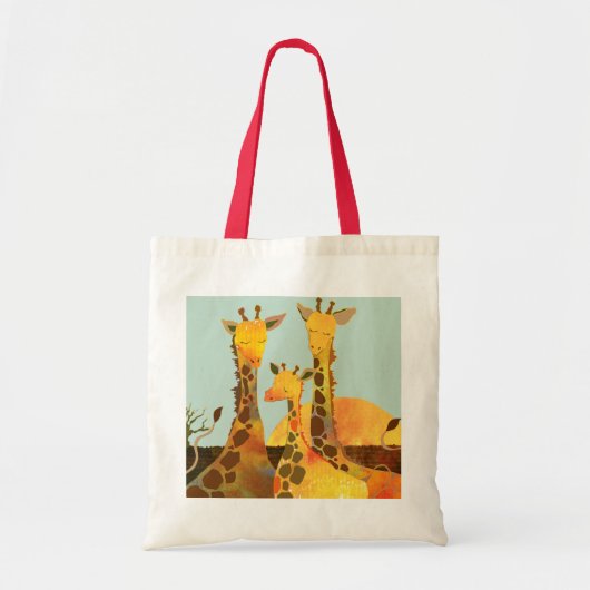 Giraffe Koninkrijk in Afrika Tote Bag (Voorkant)
