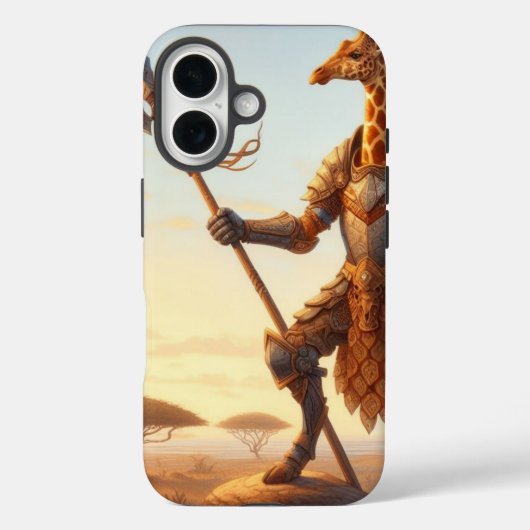 Giraffe krijger Case-Mate iPhone case (Achterkant)