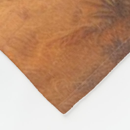 Giraffe krijger fleece deken (Hoek)