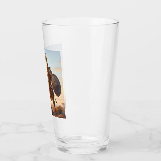 Giraffe krijger glas (Links)