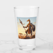 Giraffe krijger glas (Voorkant)