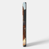 Giraffe krijger iPhone hoesje (Linkerkant)