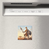 Giraffe krijger magneet (Insitu (Vaatwasser))